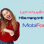 khuyen mai hoa mang tra truoc mobifone