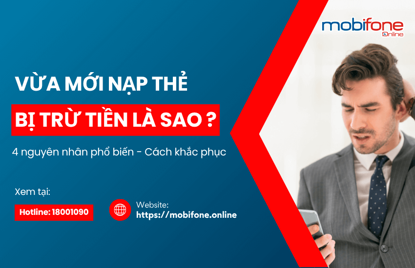 bi tru ngay sau khi nap tien mobifone