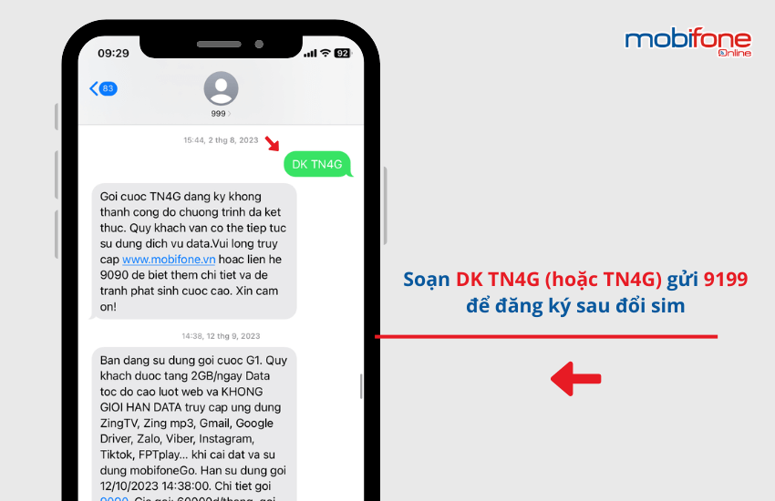 goi tn4g mien phi sau khi doi sim