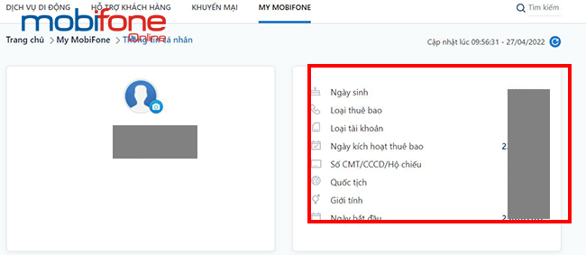 kiem tra thong tin thue bao mobifone tren web nhu the nao? kiem tra thong tin thue bao mobifone tren web