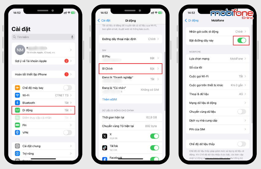 tat tam thoi esim mobifone