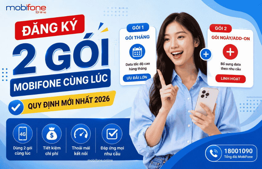 dang ky 2 goi mang cung luc mobifone