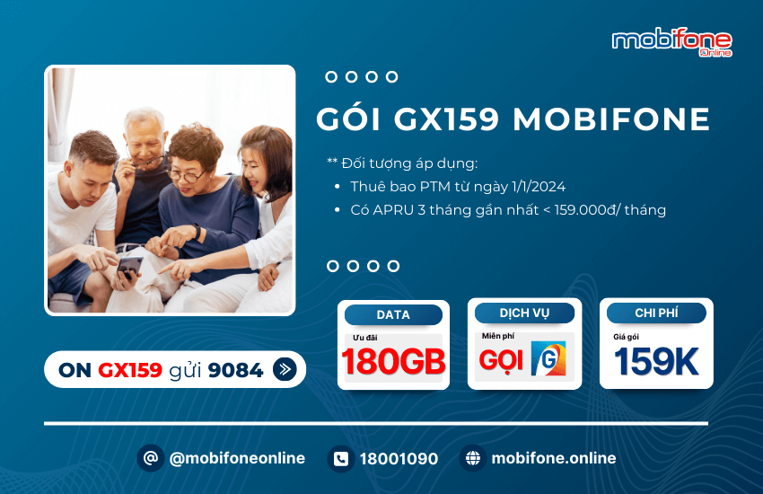 goi cuoc gx159 mobifone