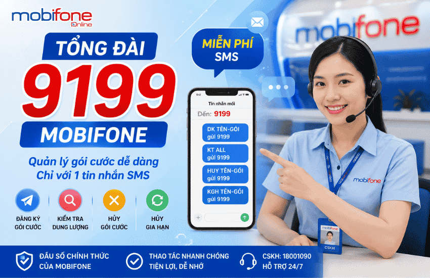 tong dai 9199 cua mobifone