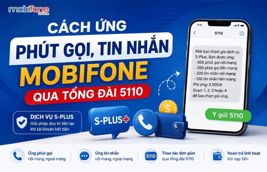 cach ung phut goi tin nhan mobifone