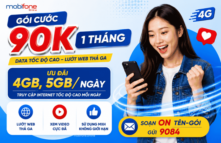 goi cuoc mobifone 90k thang