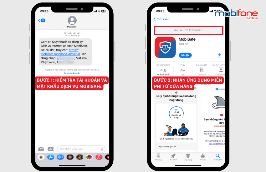 cach tai ung dung mobisafe mien phi