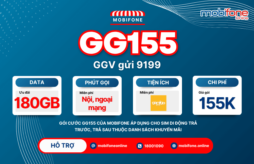 goi cuoc gg155 mobifone
