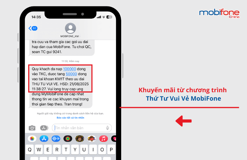 khuyen mai thu tu vui ve tu mobifone