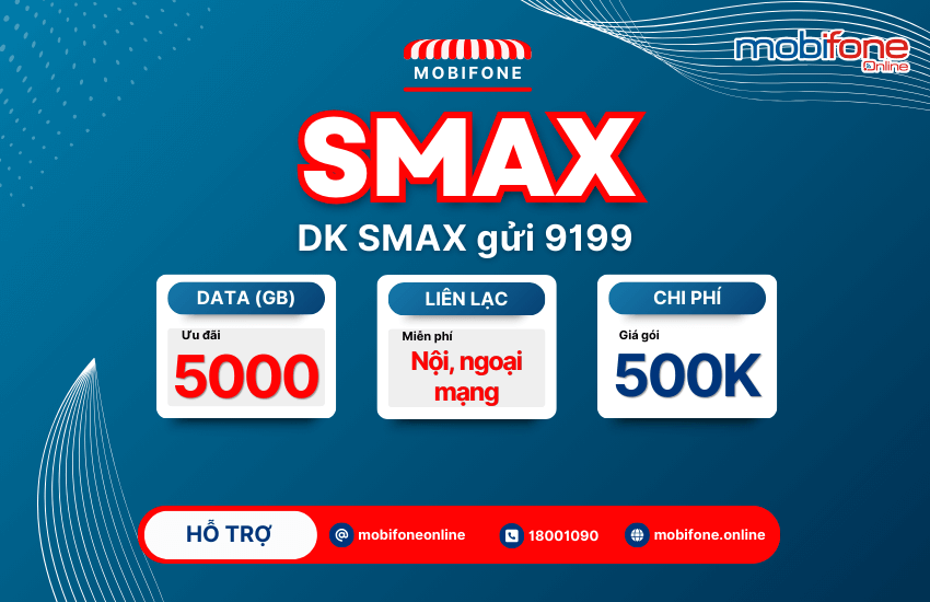 goi cuoc smax mobifone