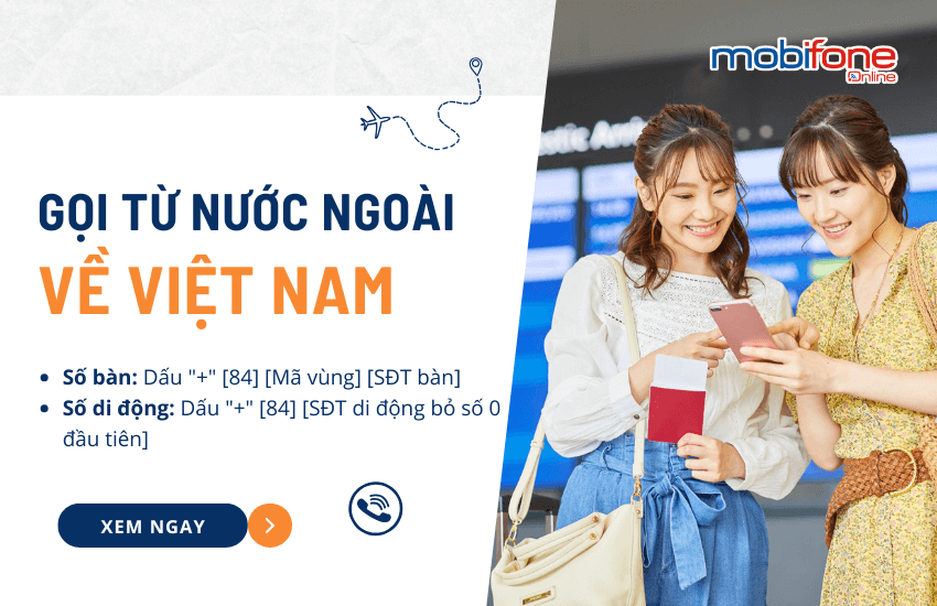 goi tu nuoc ngoai ve viet nam