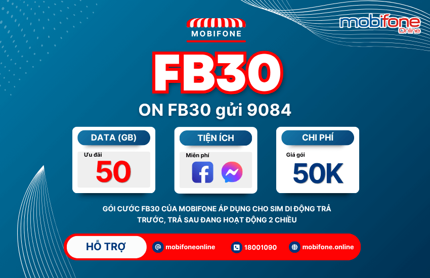 goi cuoc fb30 mobifone