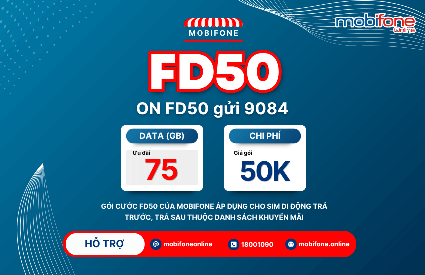 goi cuoc fd50 mobifone