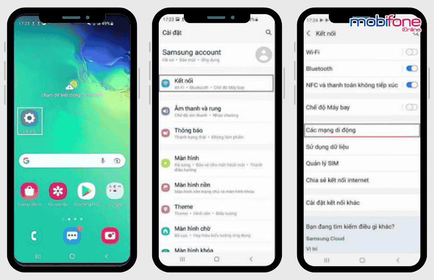 bat volte mobifone tren android 1