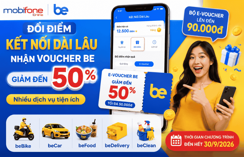 doi diem mobifone lay voucher be