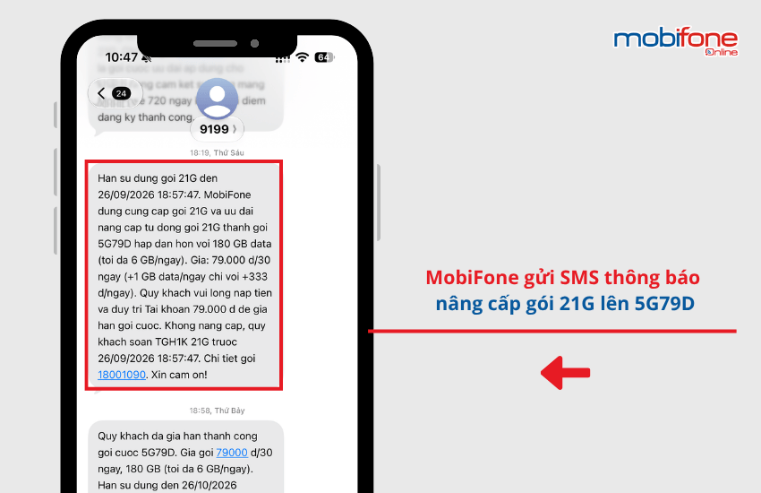 nang cap tu goi 21g len 5g79d